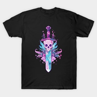 skull knife T-Shirt